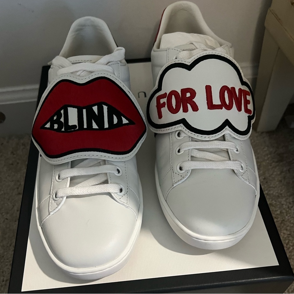 Women’s Gucci Blind for Love Sneakers
